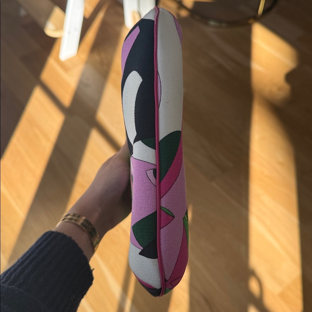 Emilio Pucci Pink and Blue Graphic Tote - Picture 16 of 17